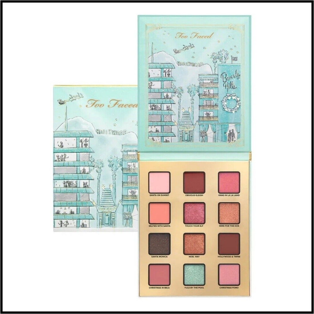 Too Faced - Christmas in Los Angeles Eyeshadow Palette BNWOT